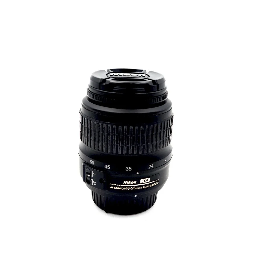 Nikon Dx AF-S Nikkor 18-55mm f/3.5-5.6G II Ed Camera Lens D5100 D5200 D5300 Zoom